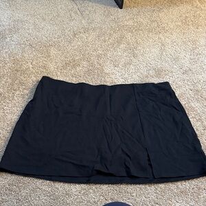 American Eagle Outfitters Black Mini Skort